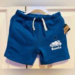 Brand new Roots Kids sweat shorts size 4T